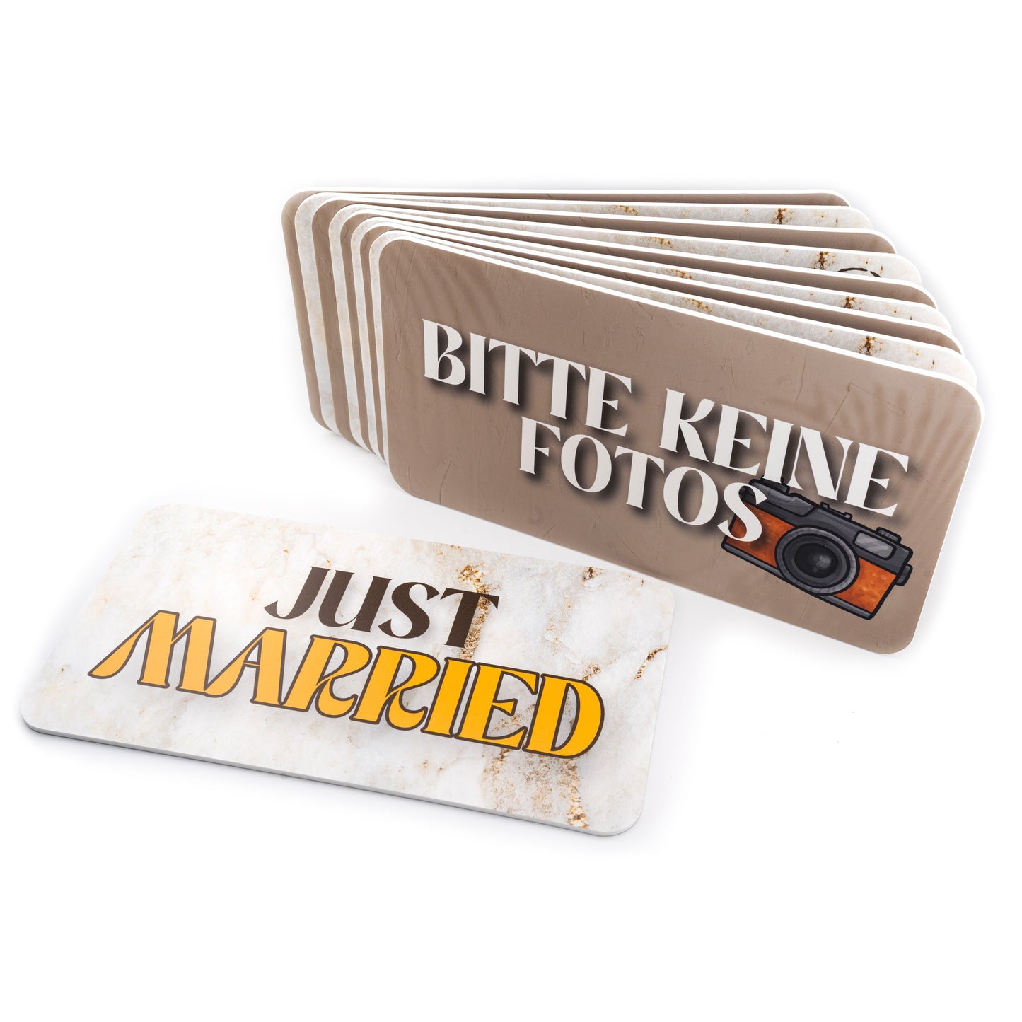 Fotobox-Schilder Set "Hochzeit"